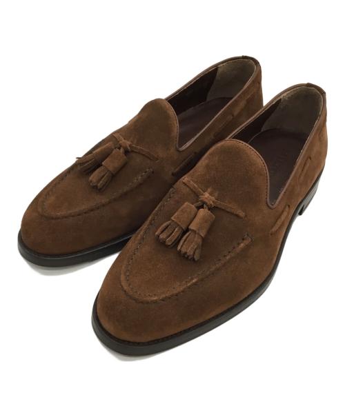 Hilton（ヒルトン）Hilton (ヒルトン) タッセルローファー ブラウン サイズ:41の古着・服飾アイテム