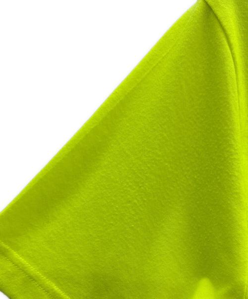 PALACE（パレス）PALACE (パレス) ANARCHIC ADJUSTMENT (アナ-キックアジャストメント) Tシャツ 黄緑 サイズ:Sの古着・服飾アイテム