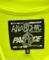 PALACE (パレス) ANARCHIC ADJUSTMENT (アナ-キックアジャストメント) Tシャツ 黄緑 サイズ:S：7000円