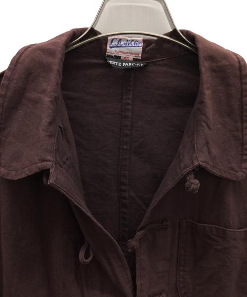 L'Anti cher（ランチシェール）L'Anti cher (ランチシェール) チャイナセットアップ ワインレッド サイズ:56の古着・服飾アイテム
