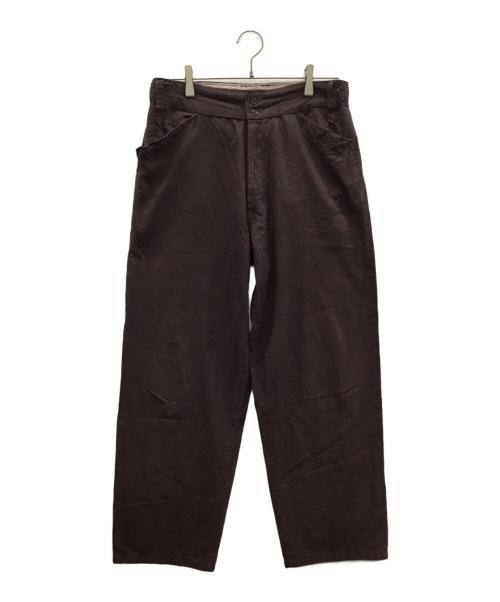 L'Anti cher（ランチシェール）L'Anti cher (ランチシェール) チャイナセットアップ ワインレッド サイズ:56の古着・服飾アイテム