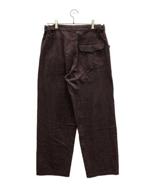 L'Anti cher（ランチシェール）L'Anti cher (ランチシェール) チャイナセットアップ ワインレッド サイズ:56の古着・服飾アイテム