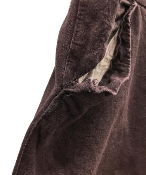 L'Anti cher（ランチシェール）L'Anti cher (ランチシェール) チャイナセットアップ ワインレッド サイズ:56の古着・服飾アイテム