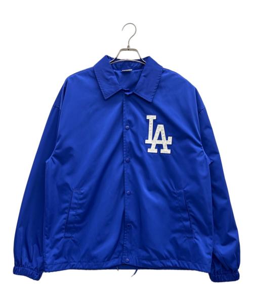 GENUINE MERCHANDISE（ジェニュイン マーチャンダイズ）GENUINE MERCHANDISE (ジェニュイン マーチャンダイズ) コーチジャケット ブルー サイズ:Mの古着・服飾アイテム