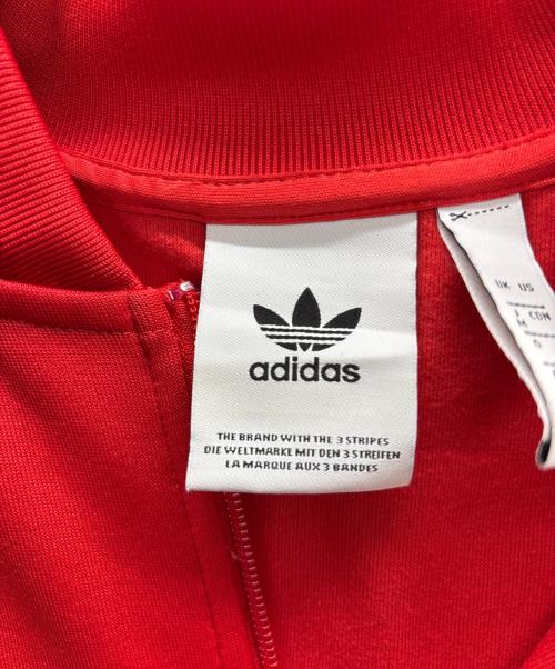 adidas（アディダス）adidas (アディダス) トラックジャケット レッド サイズ:Mの古着・服飾アイテム