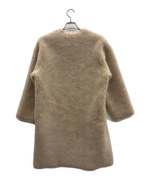 anuans（アニュアンス）anuans (アニュアンス) ボンディングボアコート ベージュ サイズ:Freeの古着・服飾アイテム