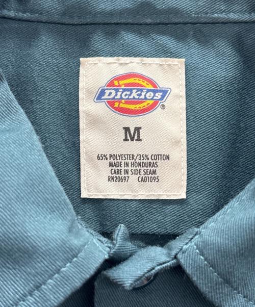 Dickies（ディッキーズ）Dickies (ディッキーズ) ワークシャツ グリーン サイズ:Mの古着・服飾アイテム