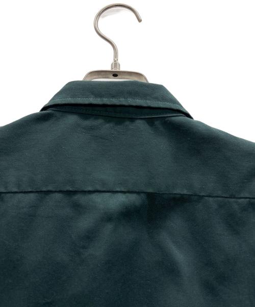 Dickies（ディッキーズ）Dickies (ディッキーズ) ワークシャツ グリーン サイズ:Mの古着・服飾アイテム
