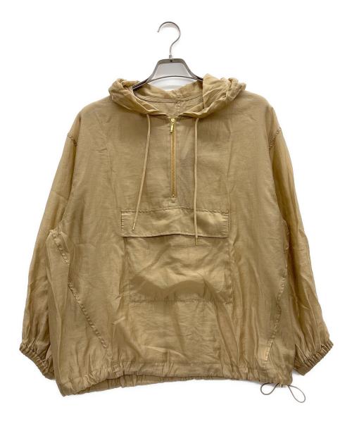 Loungedress（ラウンジドレス）Loungedress (ラウンジドレス) シアーパーカー ベージュ サイズ:Freeの古着・服飾アイテム