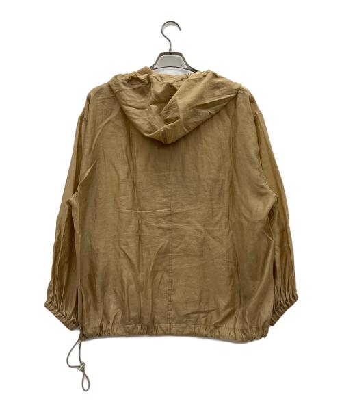 Loungedress（ラウンジドレス）Loungedress (ラウンジドレス) シアーパーカー ベージュ サイズ:Freeの古着・服飾アイテム