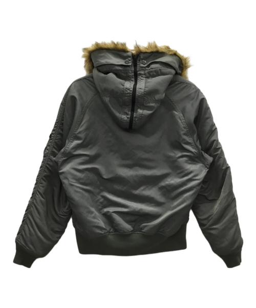 ALPHA INDUSTRIES（アルファインダストリーズ）ALPHA INDUSTRIES (アルファインダストリーズ) フライトジャケット カーキ サイズ:Lの古着・服飾アイテム