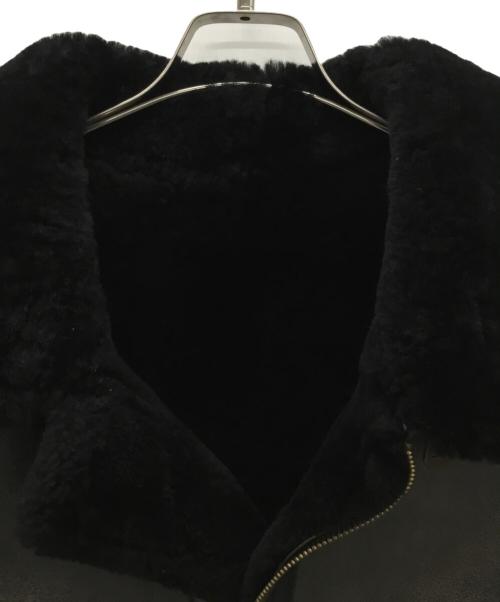 Liugoo Leathers（リューグーレザーズ）Liugoo Leathers (リューグーレザーズ) ムートンジャケット グレー サイズ:XLの古着・服飾アイテム