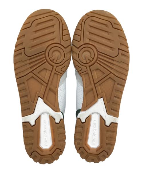 NEW BALANCE（ニューバランス）NEW BALANCE (ニューバランス) 550 ホワイト×グリーン サイズ:23の古着・服飾アイテム