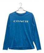 COACHコーチ）の古着「ロングスリーブカットソー」｜ブルー