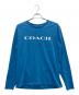 COACH（コーチ）の古着「ロングスリーブカットソー」｜ブルー