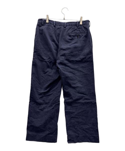 M.M Uniform S.R.L（-）M.M Uniform S.R.L (-) ワークパンツ ネイビー サイズ:Mの古着・服飾アイテム