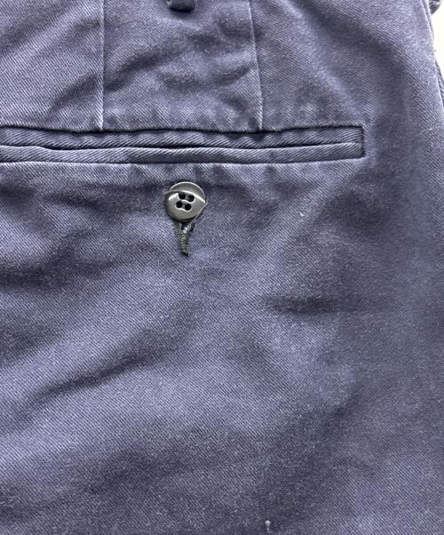 M.M Uniform S.R.L（-）M.M Uniform S.R.L (-) ワークパンツ ネイビー サイズ:Mの古着・服飾アイテム