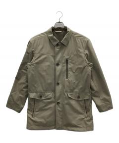 未使用品！！ DANTON ダントン ステンカラーコート 40 グリーンチェック 未使用品！！ DANTON ダントン ステンカラーコート 40 グリーン