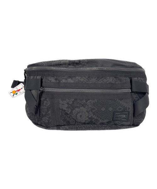 PORTER（ポーター）PORTER (ポーター) ウエストバッグ ブラック 未使用品の古着・服飾アイテム