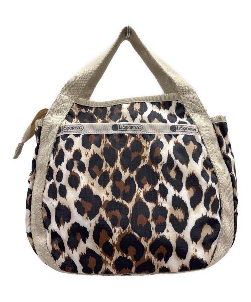 LeSportsac（レスポートサック）LeSportsac (レスポートサック) MAISON DE REEFUR (メゾン ド リーファー) ハンドバッグ ベージュ×ブラウンの古着・服飾アイテム