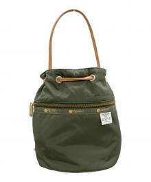 LeSportsac×MAISON DE REEFUR（レスポートサック×メゾン ド リーファー）の古着「ショルダーバッグ」｜カーキ×ブラウン