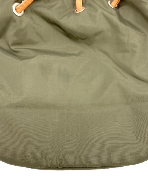 LeSportsac（レスポートサック）LeSportsac (レスポートサック) MAISON DE REEFUR (メゾン ド リーファー) ショルダーバッグ カーキ×ブラウンの古着・服飾アイテム