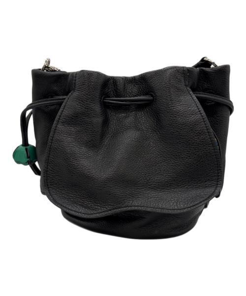 COACH（コーチ）COACH (コーチ) ショルダーバッグ ブラックグリーンの古着・服飾アイテム