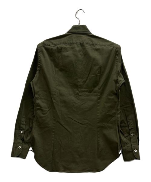 giannetto（ジャンネット）giannetto (ジャンネット) ボタンダウンシャツ オリーブ サイズ:16/41の古着・服飾アイテム