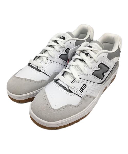 NEW BALANCE（ニューバランス）NEW BALANCE (ニューバランス) BB550ESC ホワイト×グレー サイズ:25の古着・服飾アイテム
