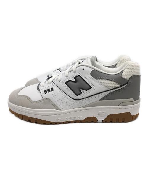 NEW BALANCE（ニューバランス）NEW BALANCE (ニューバランス) BB550ESC ホワイト×グレー サイズ:25の古着・服飾アイテム