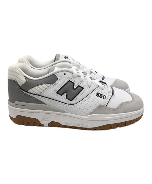 NEW BALANCE（ニューバランス）NEW BALANCE (ニューバランス) BB550ESC ホワイト×グレー サイズ:25の古着・服飾アイテム