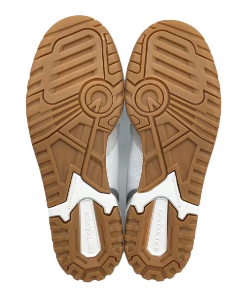 NEW BALANCE（ニューバランス）NEW BALANCE (ニューバランス) BB550ESC ホワイト×グレー サイズ:25の古着・服飾アイテム
