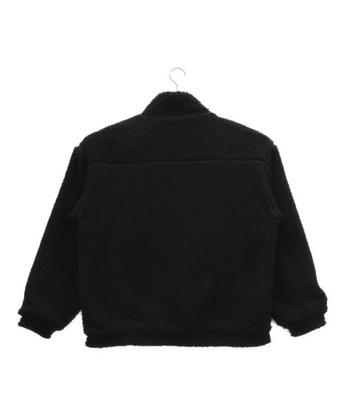 FIRST DOWN（ファーストダウン）FIRST DOWN (ファーストダウン) リバーシブルボアジャケット ブラック×ブルー サイズ:Lの古着・服飾アイテム