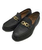 Salvatore Ferragamoサルヴァトーレ フェラガモ）の古着「ビットローファー」｜ブラック