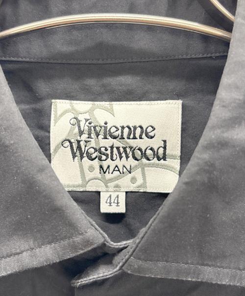 Vivienne Westwood man（ヴィヴィアン ウェストウッド マン）Vivienne Westwood man (ヴィヴィアン ウェストウッド マン) シャツ ブラック サイズ:44の古着・服飾アイテム