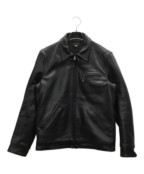 WEST RIDE（ウエストライド）WEST RIDE (ウエストライド) シングルライダースジャケット ブラック サイズ:38の古着・服飾アイテム