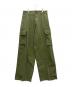 soerte（ソエルテ）の古着「ワイドストレートミリタリーカーゴパンツ」｜カーキ
