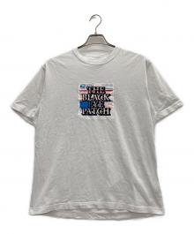 THE BLACK EYE PATCH（ブラックアイパッチ）の古着「プリントTシャツ」｜ホワイト×ブルー