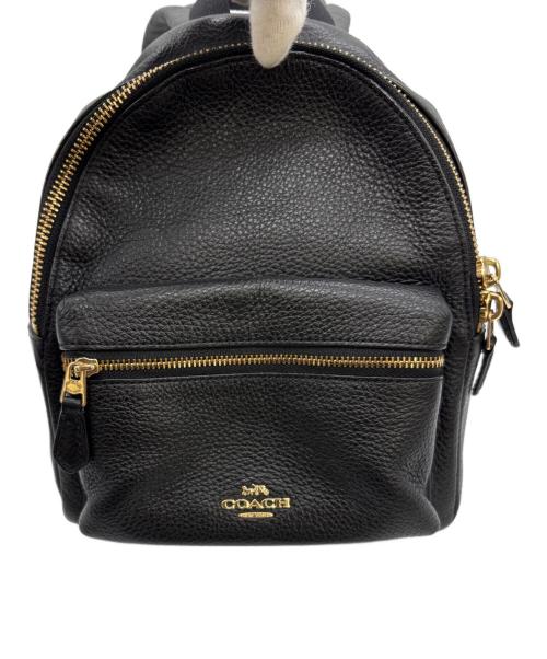 COACH（コーチ）COACH (コーチ) コートバックパック ブラックの古着・服飾アイテム