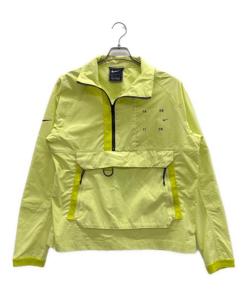 NIKE（ナイキ）NIKE (ナイキ) ハーフジップパーカー イエロー サイズ:Mの古着・服飾アイテム