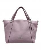 COACHコーチ）の古着「2WAYバッグ」｜ピンク