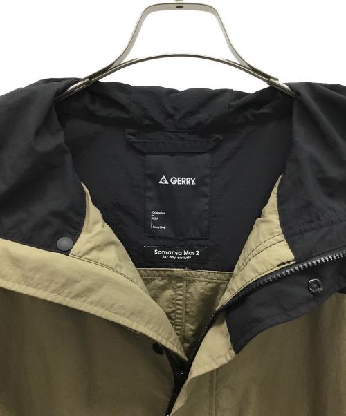 Samansa Mos2（サマンサモスモス）Samansa Mos2 (サマンサモスモス) GERRY (ジェリー) ロングマウンテンパーカー カーキ×ブラック サイズ:Fの古着・服飾アイテム