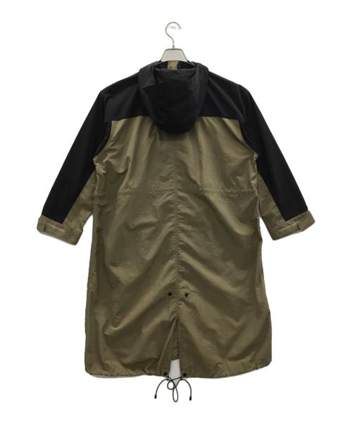 Samansa Mos2（サマンサモスモス）Samansa Mos2 (サマンサモスモス) GERRY (ジェリー) ロングマウンテンパーカー カーキ×ブラック サイズ:Fの古着・服飾アイテム