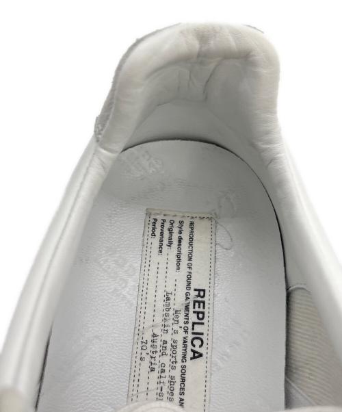 Maison Margiela（メゾンマルジェラ）Maison Margiela (メゾンマルジェラ) REPLICA ホワイト×アイボリー サイズ:42の古着・服飾アイテム