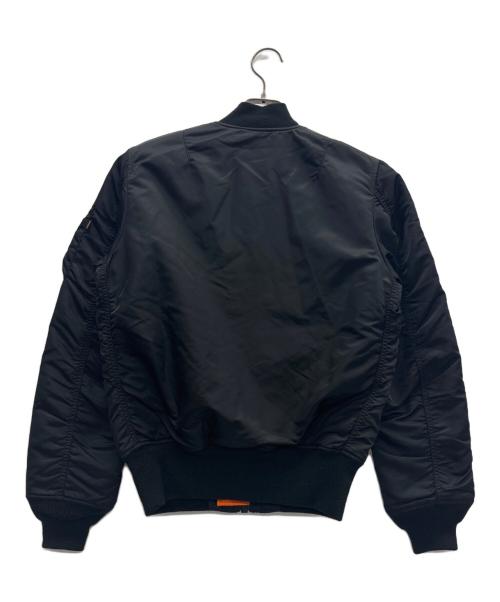 ALPHA（アルファ）ALPHA (アルファ) MA-1ジャケット ブラック サイズ:Sの古着・服飾アイテム