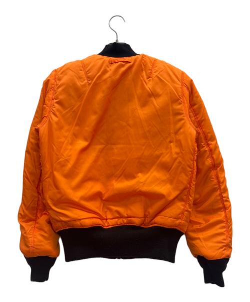 ALPHA（アルファ）ALPHA (アルファ) MA-1ジャケット ブラック サイズ:Sの古着・服飾アイテム