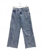 PERUSHUペルーシュ）の古着「デニムパンツ」｜ブルー