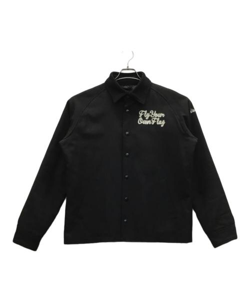 New Era（ニューエラ）New Era (ニューエラ) ウールジャケット ブラック サイズ:Lの古着・服飾アイテム