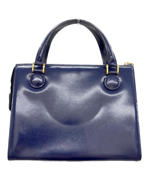 GIANNI VERSACE（ジャンニ・ヴェルサーチ）GIANNI VERSACE (ジャンニ・ヴェルサーチ) 2WAYショルダーバッグ ブルーの古着・服飾アイテム