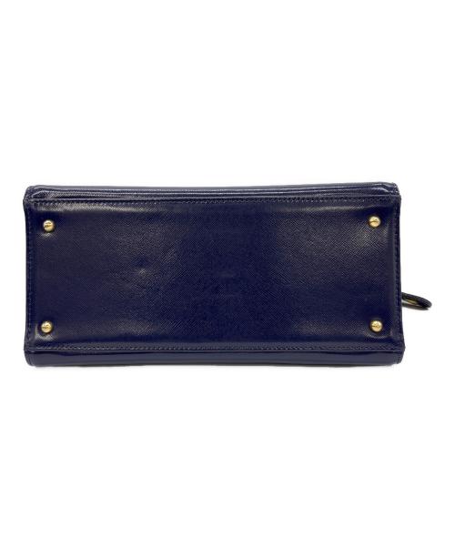 GIANNI VERSACE（ジャンニ・ヴェルサーチ）GIANNI VERSACE (ジャンニ・ヴェルサーチ) 2WAYショルダーバッグ ブルーの古着・服飾アイテム